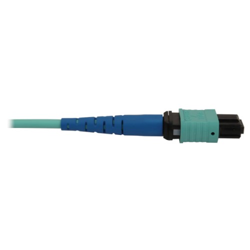 Tripp Lite N846B-02M-24-P InfiniBand/fibre optic cable 78.7" (2 m) MPO/MTP OFNR Aqua color, Black, Blue