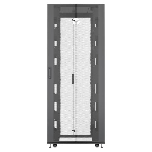 Vertiv VR3150 rack cabinet 42U Freestanding rack Black, Transparent