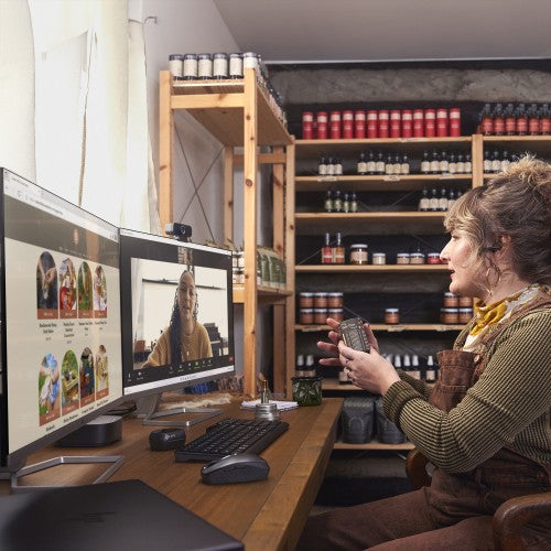 Poly Voyager Free 60+ UC Carbon Black Earbuds +BT700 USB-C Adapter +Touchscreen Charge Case