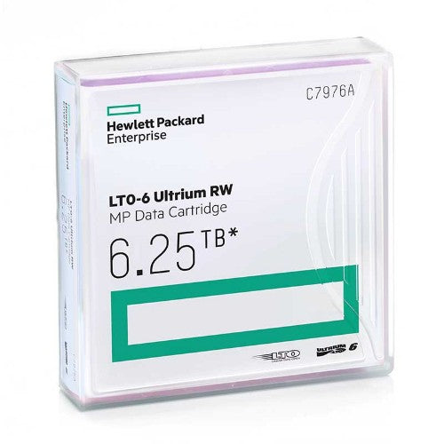HPE LTO-6 Ultrium 6.25TB RW Data Cartridge