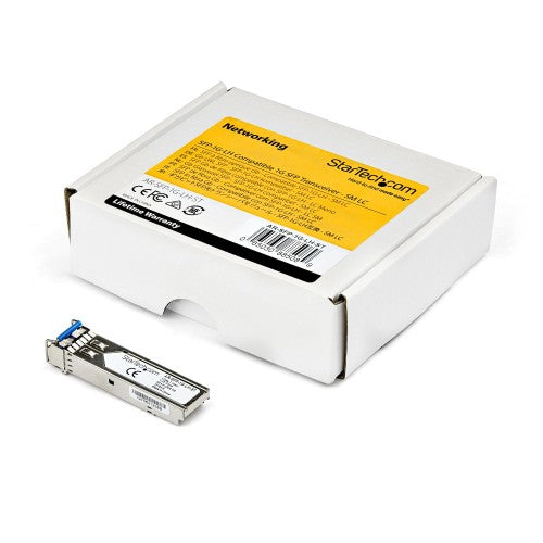 StarTech.com AR-SFP-1G-LH-ST network transceiver module Fiber optic 1250 Mbit/s 1310 nm