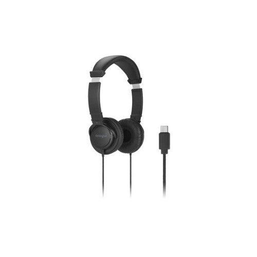 Kensington Classic EQ Headphones Wired Head-band Music USB Type-C Black