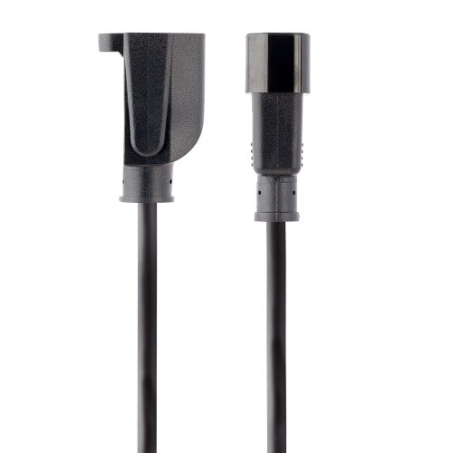 StarTech.com 1415R-3F-POWER-CORD power cable Black 39.4" (1 m) C14 coupler NEMA 5-15R