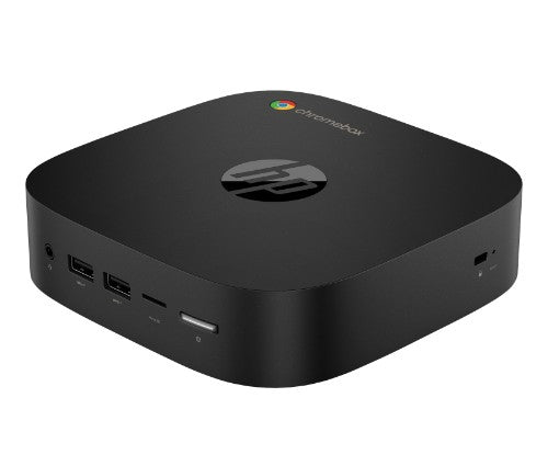 HP Chromebox G4 Intel® Core™ i5 i5-1345U 8 GB DDR4-SDRAM 64 GB eMMC ChromeOS Mini PC Black