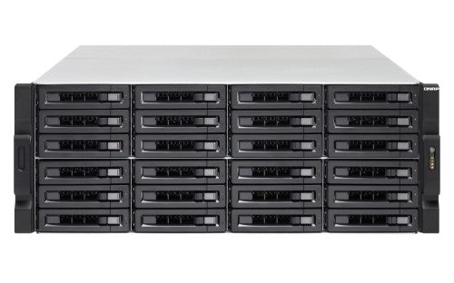 QNAP TVS-EC2480U-SAS-RP R2 NAS Rack (4U) Intel® Xeon® E3 V3 Family E3-1246V3 8 GB DDR3 0 TB QNAP Turbo NAS System Black