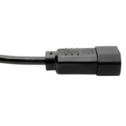 Tripp Lite P004-006-2C13 power cable Black 72" (1.83 m) C14 coupler C13 coupler