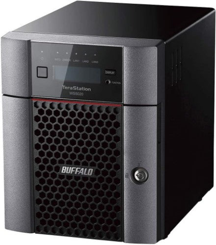 Buffalo TeraStation WS5420DN NAS Desktop Intel Atom® C3338 8 GB DDR4 48 TB HDD Black