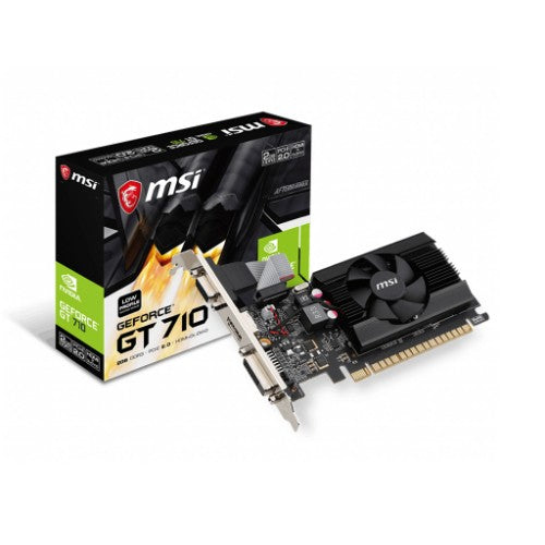 MSI GT 710 NVIDIA GeForce GT 710 2 GB GDDR3
