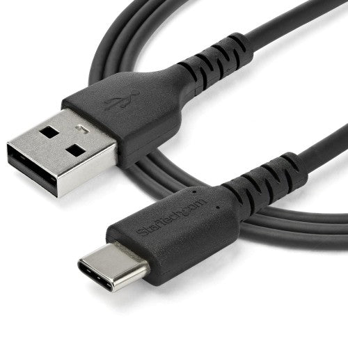 StarTech.com RUSB2AC1MB USB cable USB 2.0 39.4" (1 m) USB A USB C Black