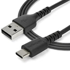 StarTech.com RUSB2AC2MB USB cable USB 2.0 78.7" (2 m) USB A USB C 0.48 Gbit/s 60 W Black