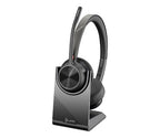 Poly Voyager 4320 USB-C Headset +BT700 dongle +Charging Stand