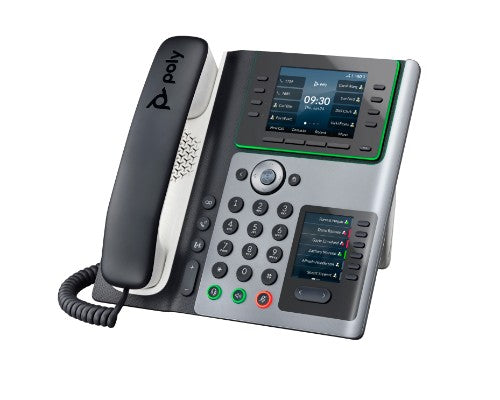 HP Poly Edge E450 IP Phone and PoE-enabled