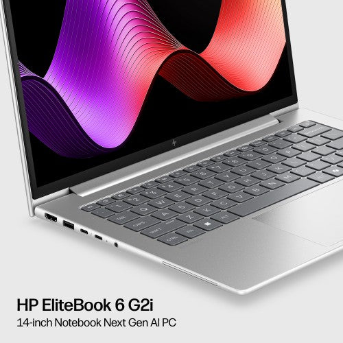 HP EliteBook 6 G2i 14 inch Notebook Next Gen AI PC Wolf Pro Security Edition
