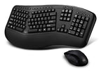 Adesso WKB-1500GB keyboard Mouse included Home/Office RF Wireless QWERTY US English Black