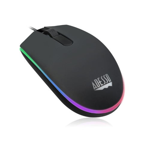 Adesso AKB-137CB keyboard Mouse included Universal USB US English Black