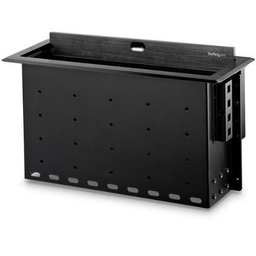 StarTech.com BOX4MODULE cable organizer Desk Cable box Black 1 pc(s)