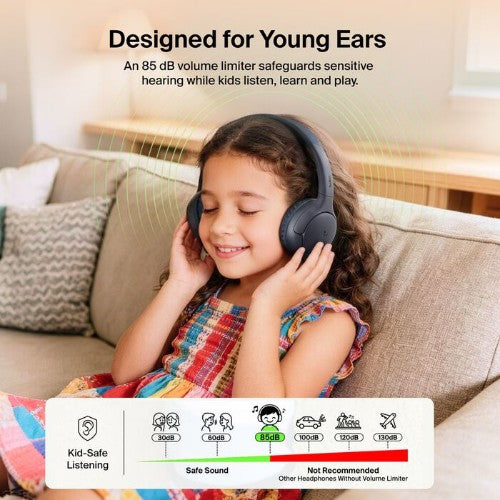 Belkin SoundForm Mini 2 Headphones Wired & Wireless Head-band Calls/Music USB Type-C Bluetooth Black