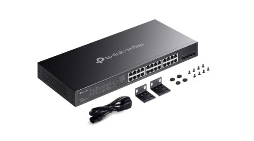 TP-Link Omada SG2428LP network switch Managed L2/L2+ Gigabit Ethernet (10/100/1000) Power over Ethernet (PoE) Gray