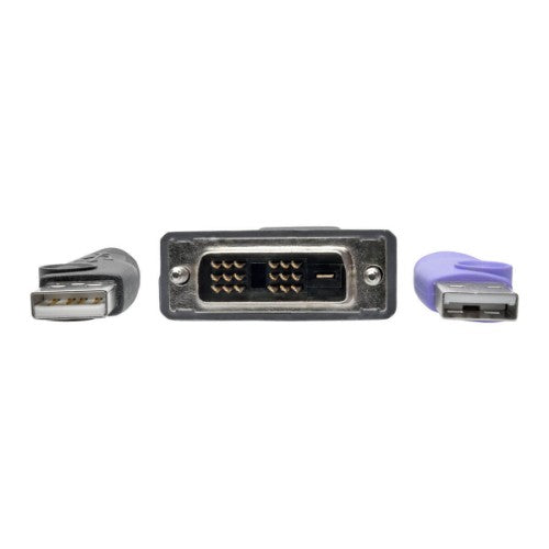 Tripp Lite B055-001-UDV KVM cable Blue, Purple