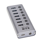 Eaton U360-007-SW interface hub USB Type-C 5000 Mbit/s Gray