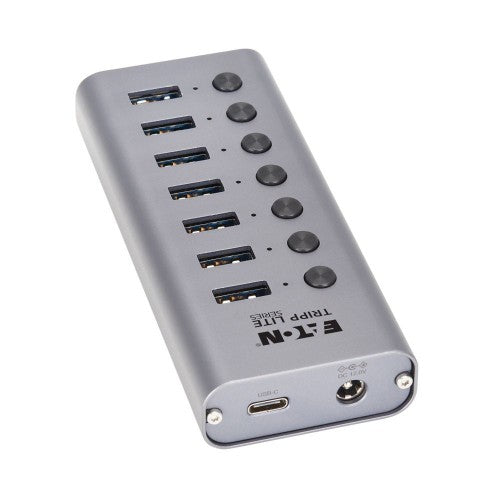Eaton U360-007-SW interface hub USB Type-C 5000 Mbit/s Gray