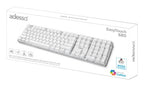 Adesso AKB-680UW keyboard Home/Office USB QWERTY US English White