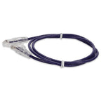 AddOn Networks ADD-7FSLCAT6A-PE networking cable Purple 83.9" (2.13 m) Cat6a U/UTP (UTP)
