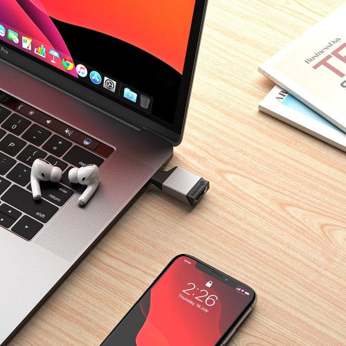 ALOGIC ULCHDMN-SGR USB graphics adapter 3840 x 2160 pixels Black, Gray