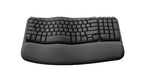 Logitech Wave Keys keyboard Universal RF Wireless + Bluetooth QWERTY English Graphite