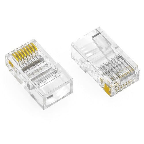 Axiom RJ45C6US100-AX wire connector RJ-45 Transparent