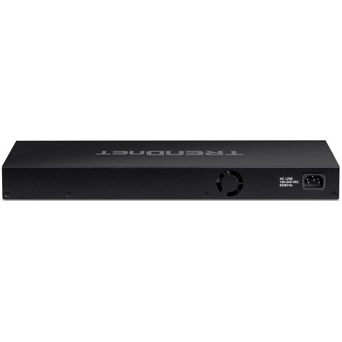 Trendnet TPE-BG182G network switch Unmanaged Gigabit Ethernet (10/100/1000) Power over Ethernet (PoE) 1U Black