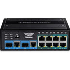 Trendnet TI-BG104 network switch Unmanaged Gigabit Ethernet (10/100/1000) Power over Ethernet (PoE) Black
