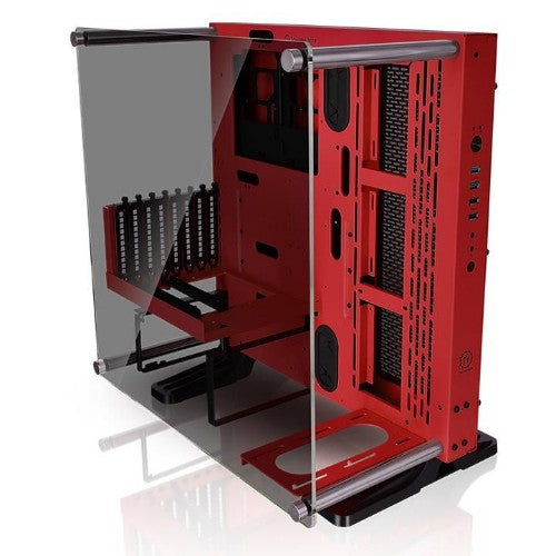 Thermaltake Core P3 TG Midi Tower Black, Red, Transparent