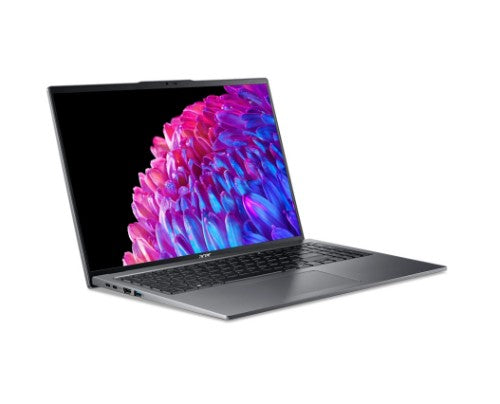 Acer Swift SFG16-72T-71UL Intel Core Ultra 7 155H Laptop 15.6" Touchscreen WUXGA 16 GB LPDDR5x-SDRAM 1 TB SSD Wi-Fi 7 (802.11be) Windows 11 Home Gray