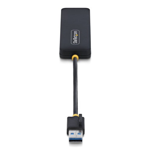 StarTech.com H5A4A-USB-HUB interface hub USB 3.2 Gen 1 (3.1 Gen 1) Type-A 5000 Mbit/s Black