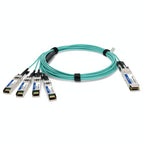 AddOn Networks ADD-QCISPA-O3M InfiniBand/fibre optic cable 118.1" (3 m) QSFP+ 4x SFP+ Aqua color