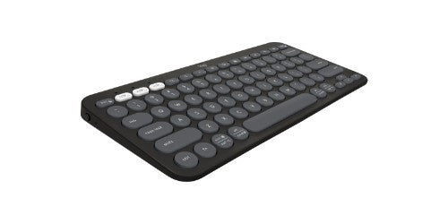 Logitech Pebble 2 Combo keyboard Mouse included Universal RF Wireless + Bluetooth QWERTY English Graphite
