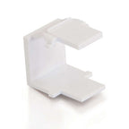 C2G Snap-In Blank Keystone Module White