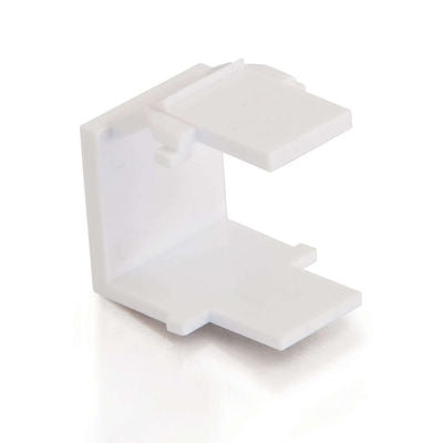 C2G Snap-In Blank Keystone Module White