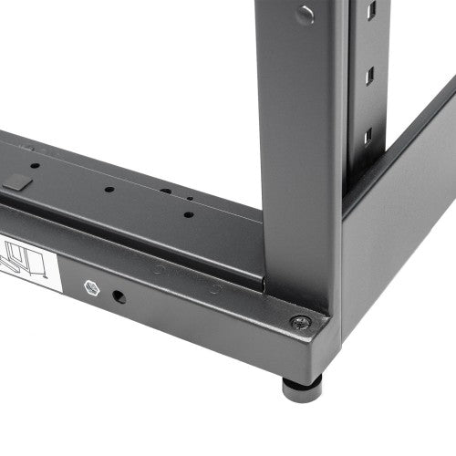 Rocstor Y10E037-B1 rack cabinet 42U Freestanding rack Black