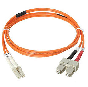 Axiom LCSCMD6O-5M-AX InfiniBand/fibre optic cable 196.9" (5 m) LC SC Orange