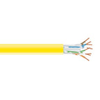 Black Box C6ABC51-YL-1000 networking cable Yellow 12000" (304.8 m) Cat6a