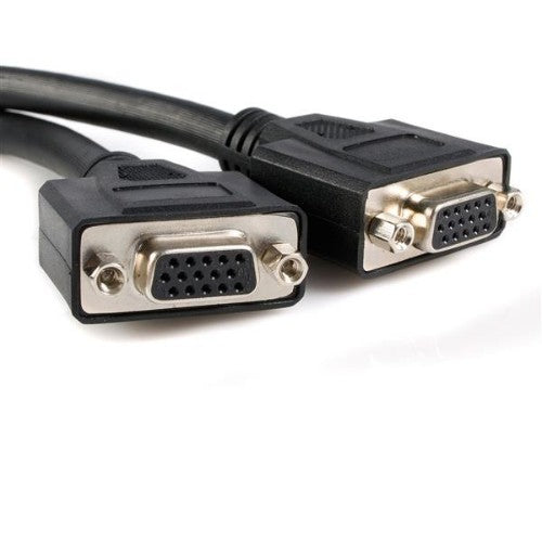 StarTech.com DMSVGAVGA1 video cable adapter 7.87" (0.2 m) DMS 2 x VGA (D-Sub) Black