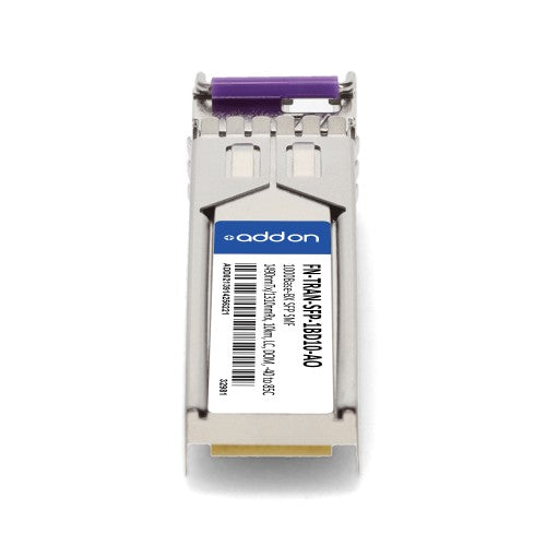 AddOn Networks FN-TRAN-SFP-1BD10-AO network transceiver module Fiber optic 1000 Mbit/s