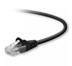 Belkin CAT5e Snagless Patch Cable 3 ft networking cable Black 35.8" (0.91 m)