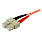 StarTech.com 50FIBPSCSC2 InfiniBand/fibre optic cable 78.7" (2 m) SC Orange