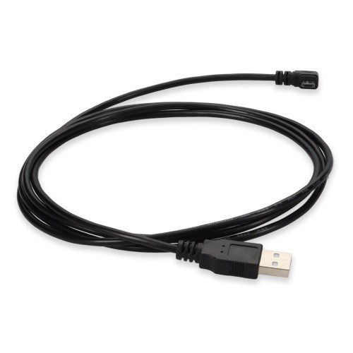 AddOn Networks USB2MICROUSBRT6 USB cable USB 2.0 72" (1.83 m) USB A Micro-USB B Black