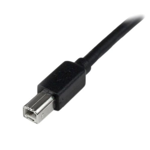 StarTech.com USB2HAB65AC USB cable USB 2.0 787.4" (20 m) USB A USB B 0.48 Gbit/s Black