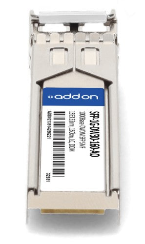 AddOn Networks SFP-1G-DW30-160-AO network transceiver module Fiber optic 1000 Mbit/s 1553.33 nm