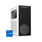 HP OMEN 16L Gaming Desktop TG03-0110 PC Intel Core Ultra 5 225F 8 GB DDR5-SDRAM 512 GB SSD NVIDIA GeForce RTX 3050 Windows 11 Home Midi Tower White